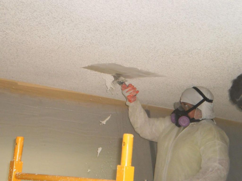 Popcorn Ceiling Removal Awm Asbestos Meth Removers
